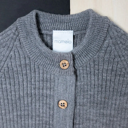 THE WOOLLY ONESIE - cloud grey