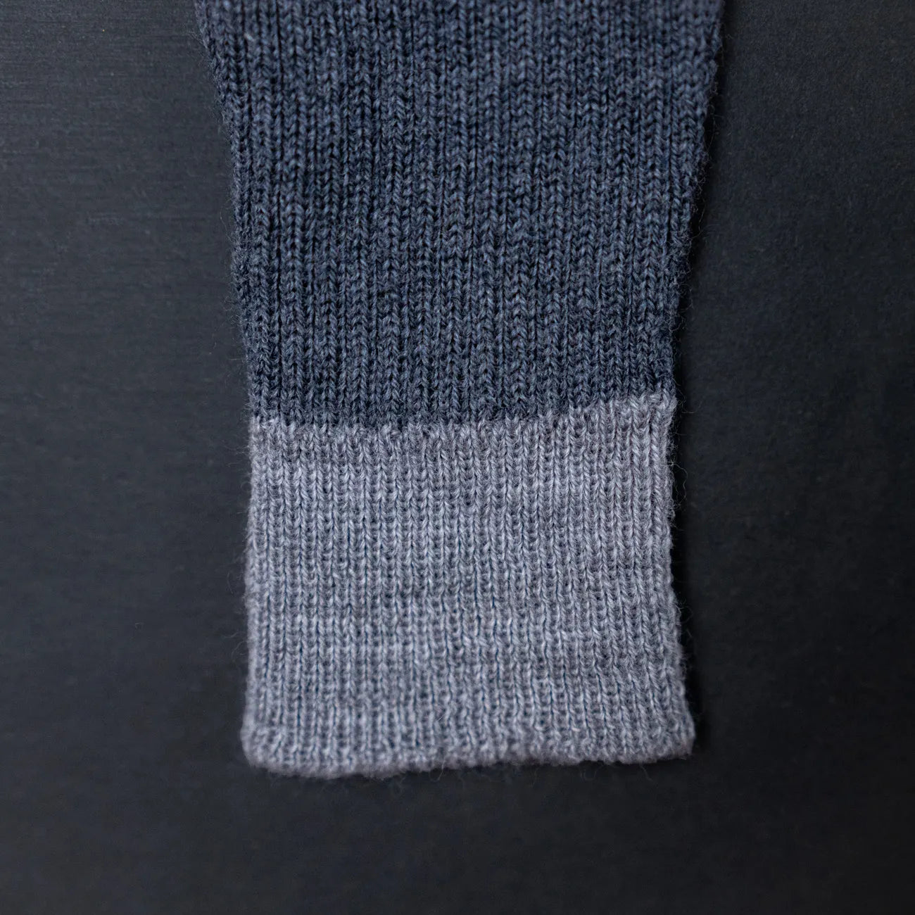 THE WOOLLY ONESIE TWO-TONE - graphite grey