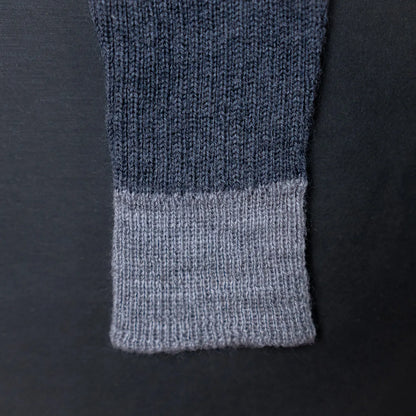 THE WOOLLY ONESIE TWO-TONE - graphite grey