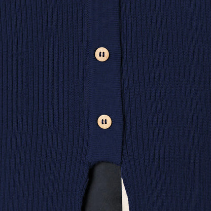 THE WOOLLY ONESIE TWO-TONE - midnight blue