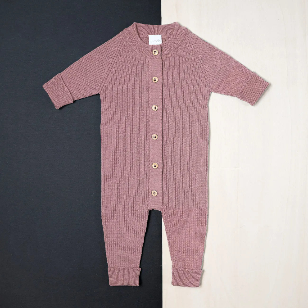 THE WOOLLY ONESIE - rose