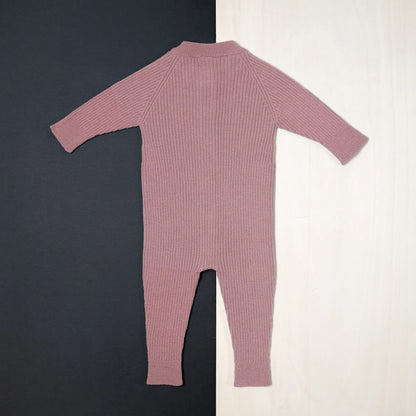 THE WOOLLY ONESIE - rose
