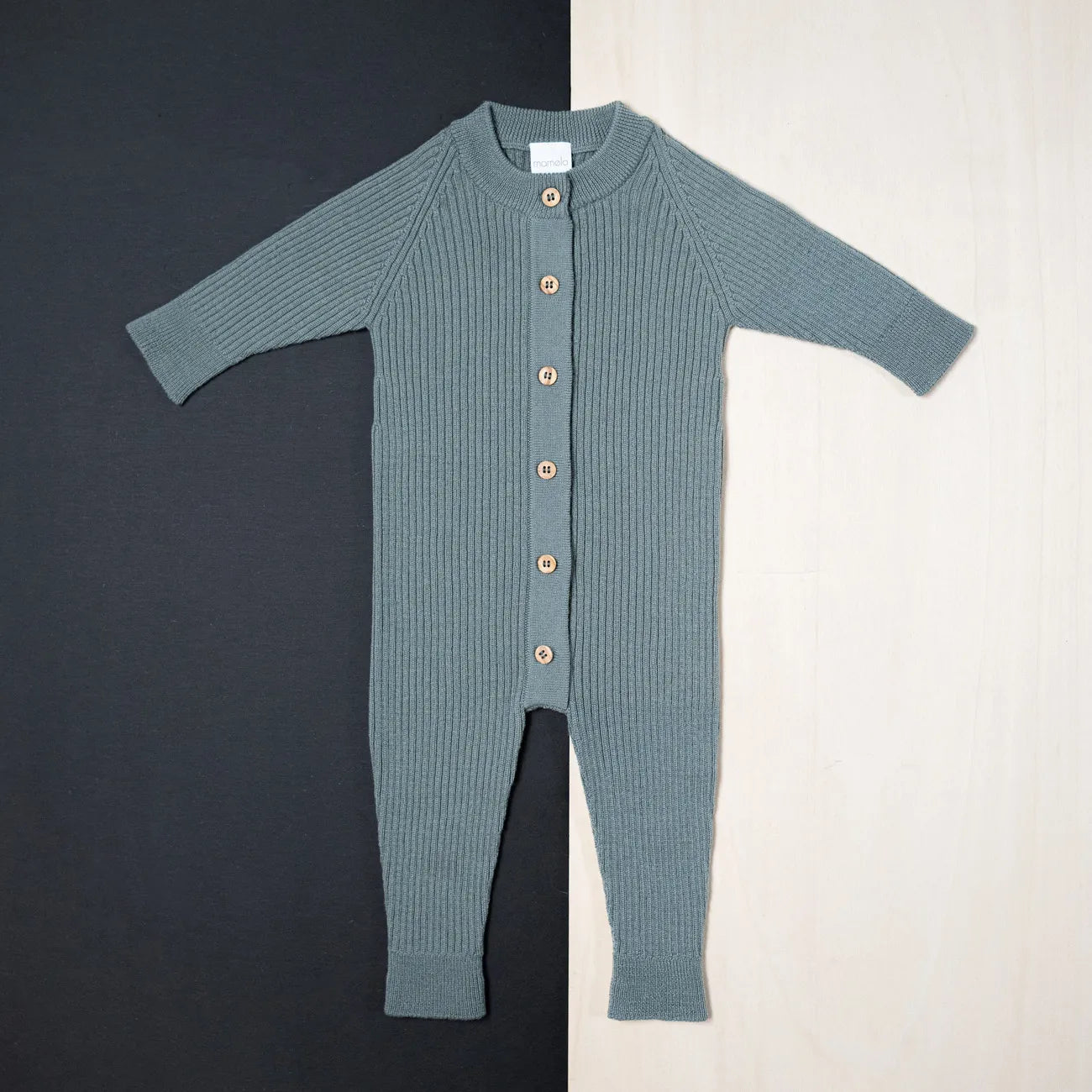 THE WOOLLY ONESIE - sage
