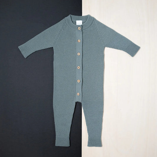 B-WARE WOOLLY ONESIE - sage