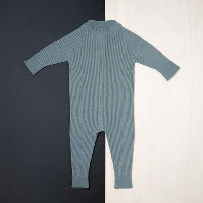 THE WOOLLY ONESIE - sage