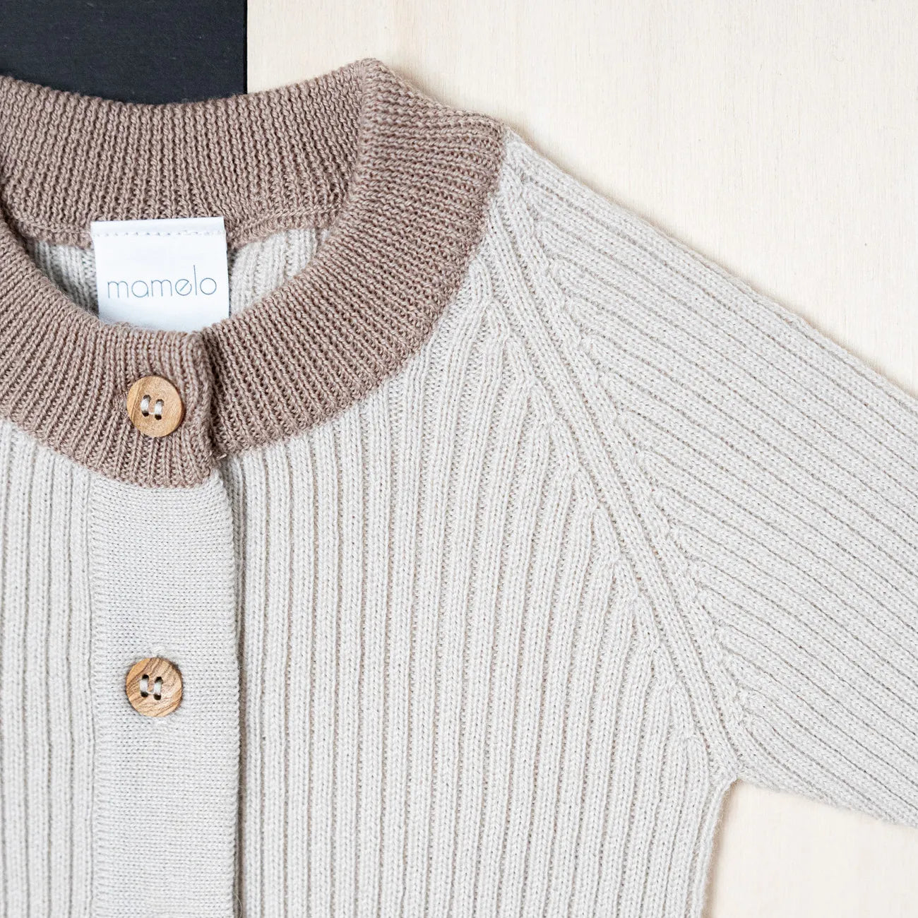 THE WOOLLY ONESIE TWO-TONE - sand