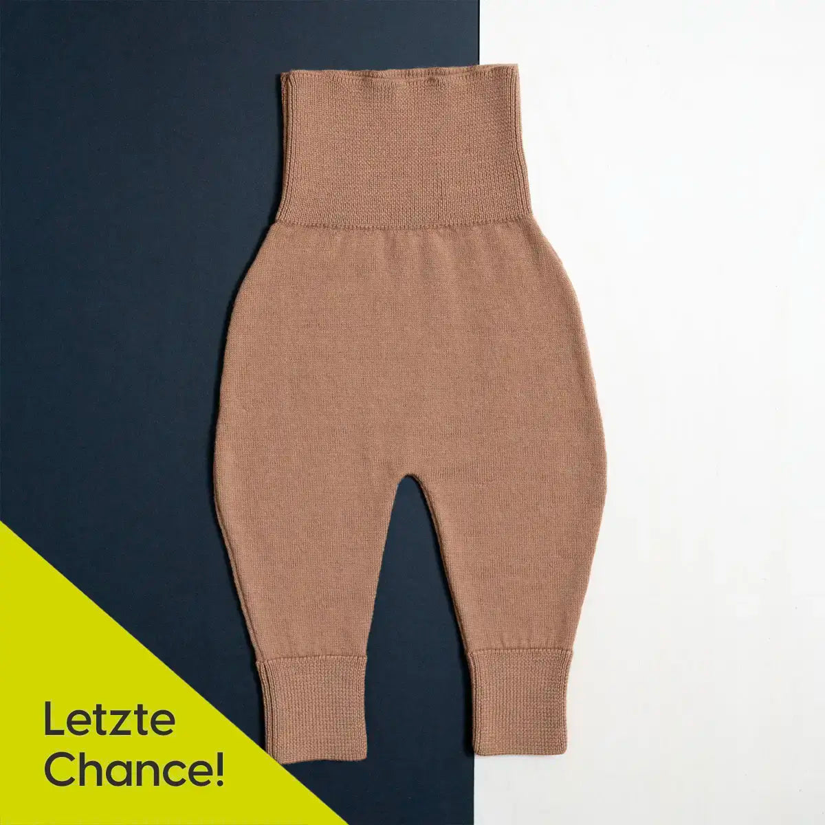 THE WOOLLY BABY PANTS - camel