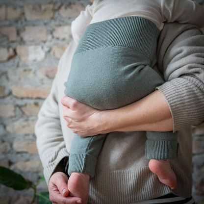 B-WARE WOOLLY BABY PANTS - sage