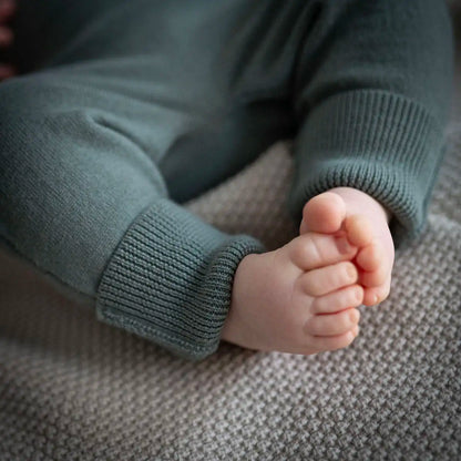 B-WARE WOOLLY BABY PANTS - sage