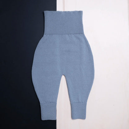 THE WOOLLY BABY PANTS - blue