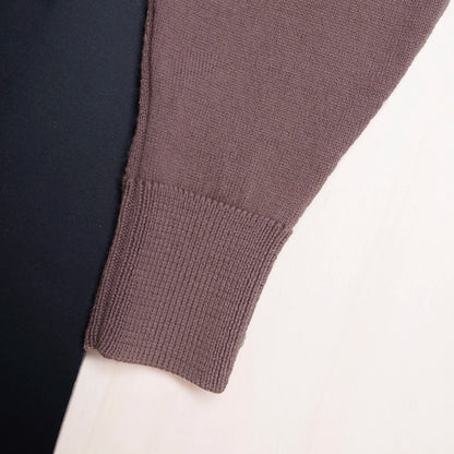 THE WOOLLY BABY PANTS - mauve
