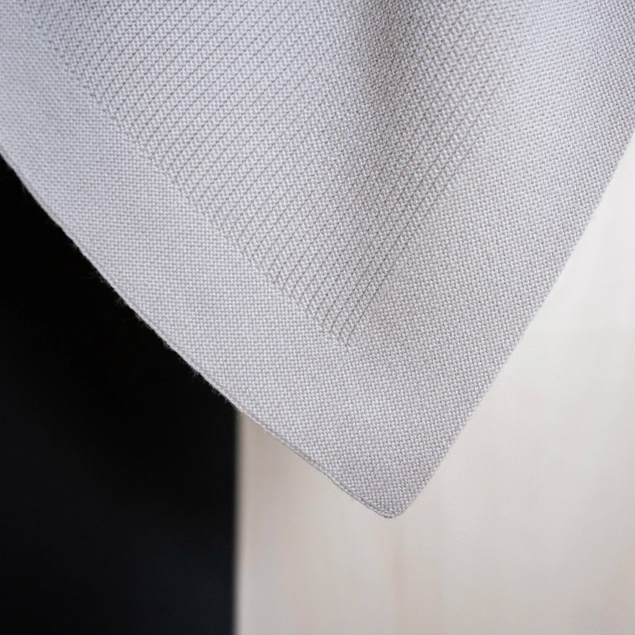 THE WOOLLY RIB BLANKET - sand