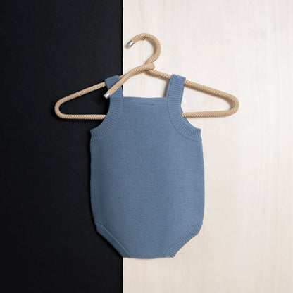 B-WARE WOOLLY ROMPER - blue