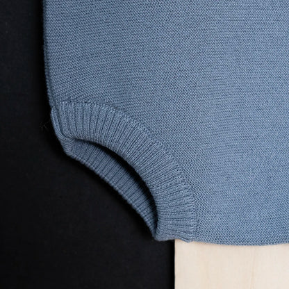 B-WARE WOOLLY ROMPER - blue