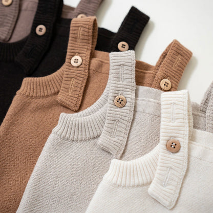 B-WARE WOOLLY ROMPER - camel