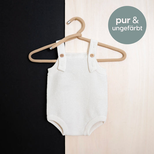 B-WARE WOOLLY ROMPER - pure