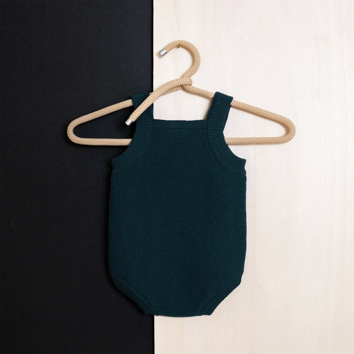 B-WARE WOOLLY ROMPER - new petrol