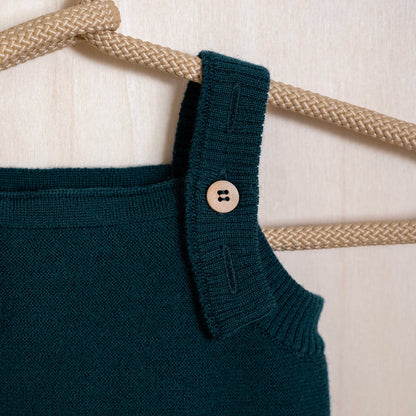 B-WARE WOOLLY ROMPER - new petrol