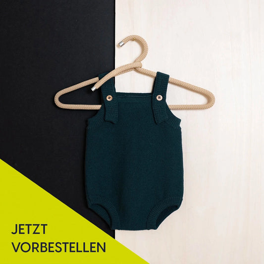 THE WOOLLY ROMPER - new petrol