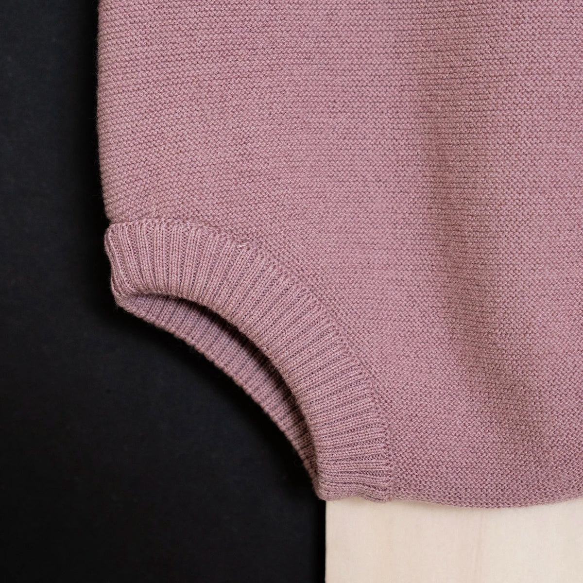 THE WOOLLY ROMPER - rose