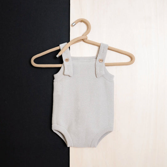 B-WARE WOOLLY ROMPER - sand