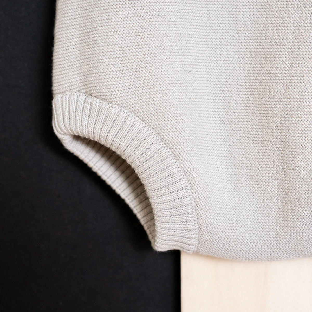 B-WARE WOOLLY ROMPER - sand