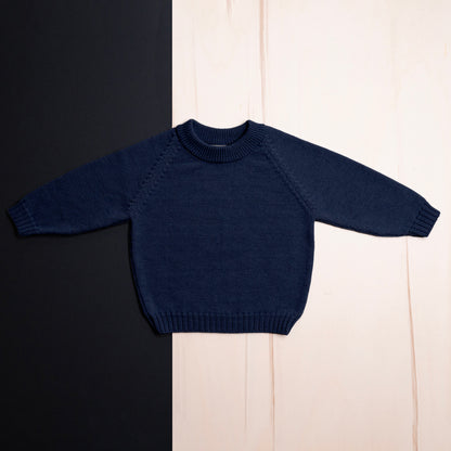 THE WOOLLY SWEATER - midnight blue