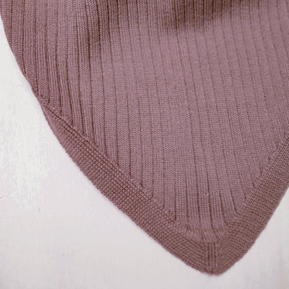 THE WOOLLY SCARF BABY - mauve