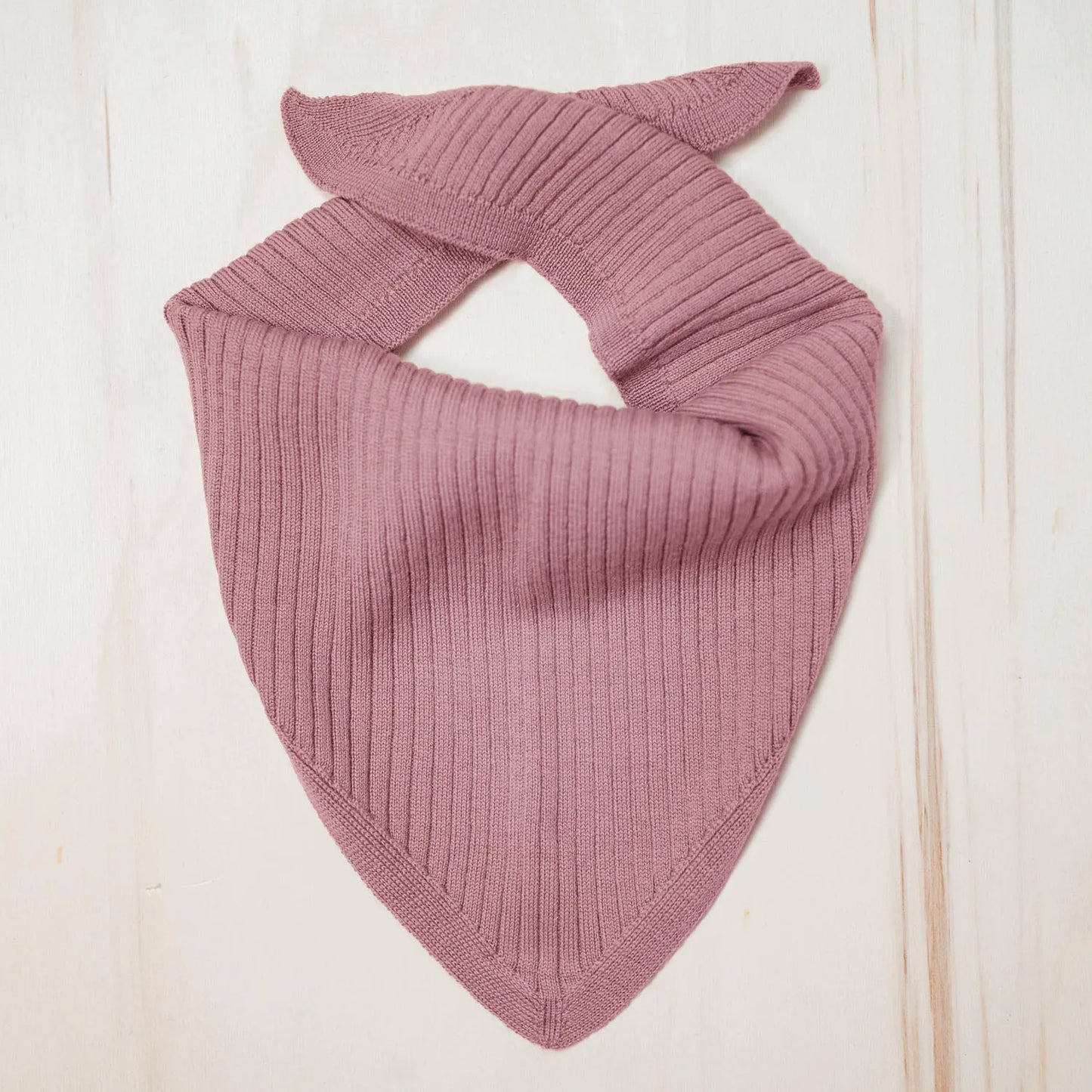 THE WOOLLY SCARF BABY - rose