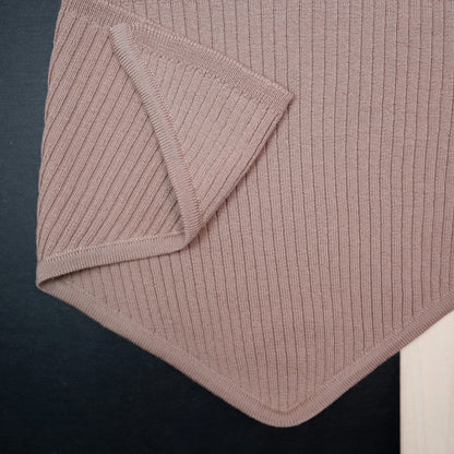 THE WOOLLY TRIANGLE SCARF SMALL - cappuccino