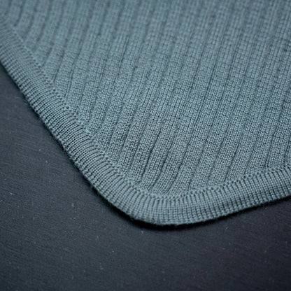 THE WOOLLY TRIANGLE SCARF SMALL - sage