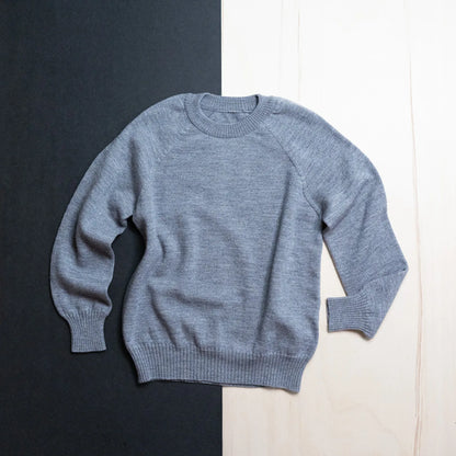 THE WOOLLY WO/MAN SWEATER - cloud grey