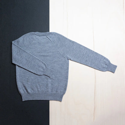 THE WOOLLY WO/MAN SWEATER - cloud grey