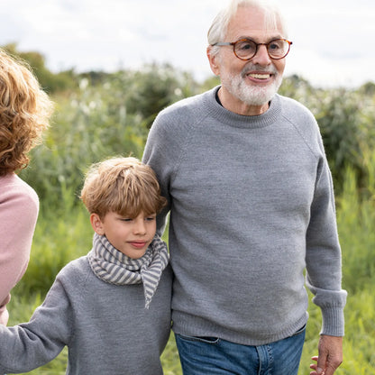 THE WOOLLY WO/MAN SWEATER - cloud grey