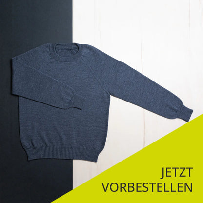 THE WOOLLY WO/MAN SWEATER - graphite grey