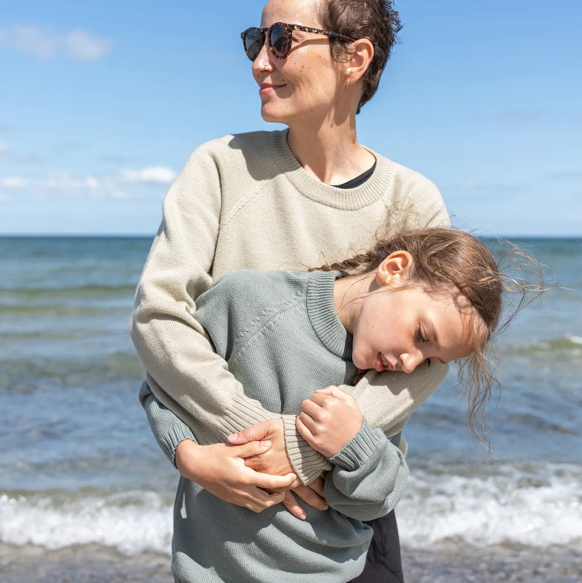 THE WOOLLY WO/MAN SWEATER - light matcha