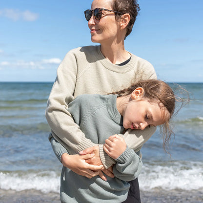 THE WOOLLY WO/MAN SWEATER - light matcha