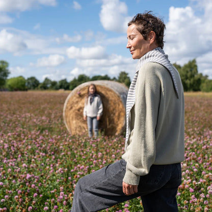 THE WOOLLY WO/MAN SWEATER - cloud grey