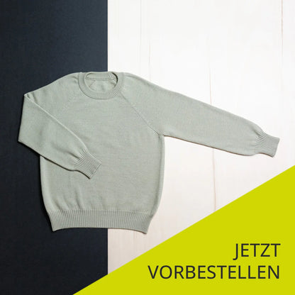 THE WOOLLY WO/MAN SWEATER - light matcha