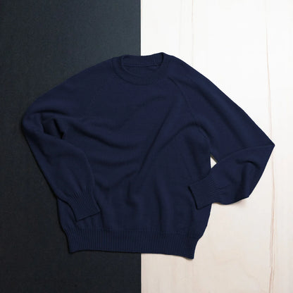 THE WOOLLY WO/MAN SWEATER - midnight blue