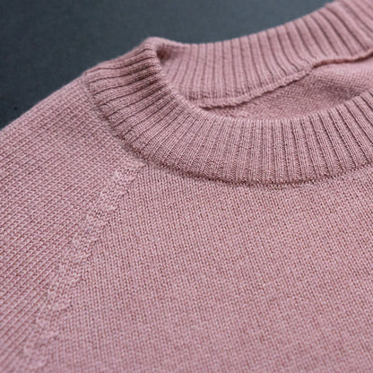 THE WOOLLY WO/MAN SWEATER - rose