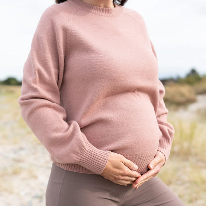 THE WOOLLY WO/MAN SWEATER - rose