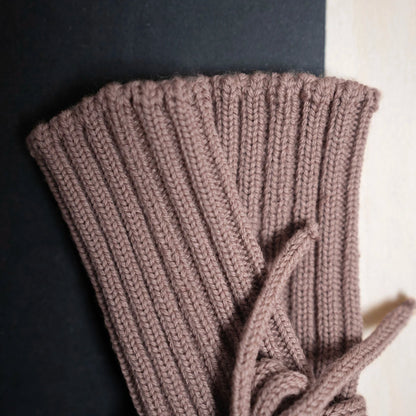 THE WOOLLY BABY BOOTIE - cappuccino