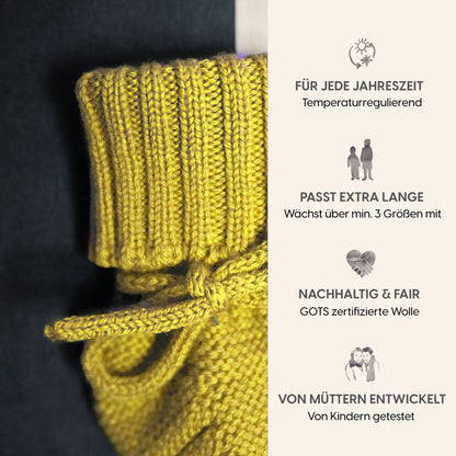 THE WOOLLY BABY BOOTIE - quince