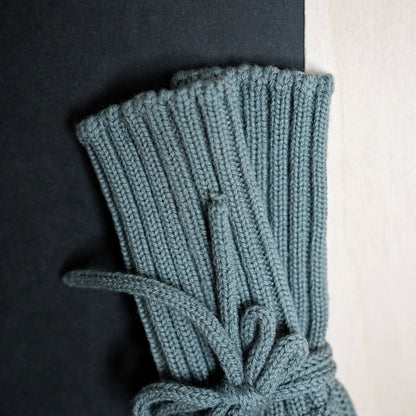 THE WOOLLY BABY BOOTIE - sage