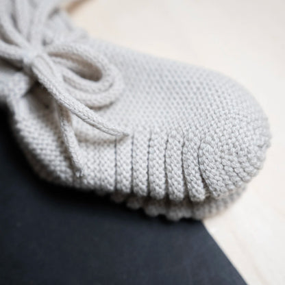 THE WOOLLY BABY BOOTIE - sand