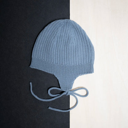 THE WOOLLY BABY HAT - blue