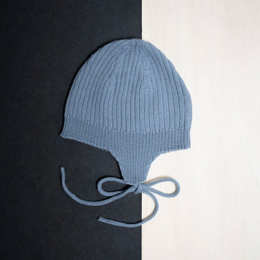 THE WOOLLY BABY HAT - blue