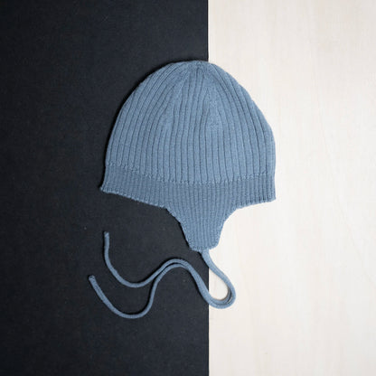 THE WOOLLY BABY HAT - blue