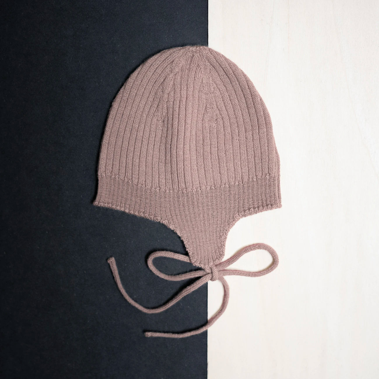 THE WOOLLY BABY HAT - cappuccino